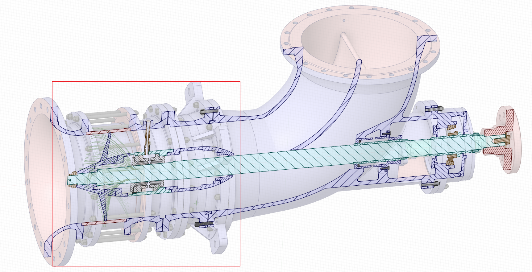 泵三维模型22:轴流泵